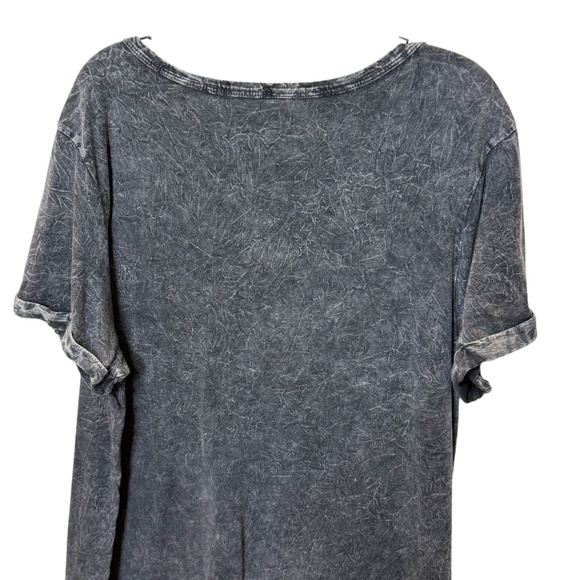 Pink Floyd Dark Side of The Moon Unisex Distressed Cuffed Sleeve Tee - Picture 5 of 10